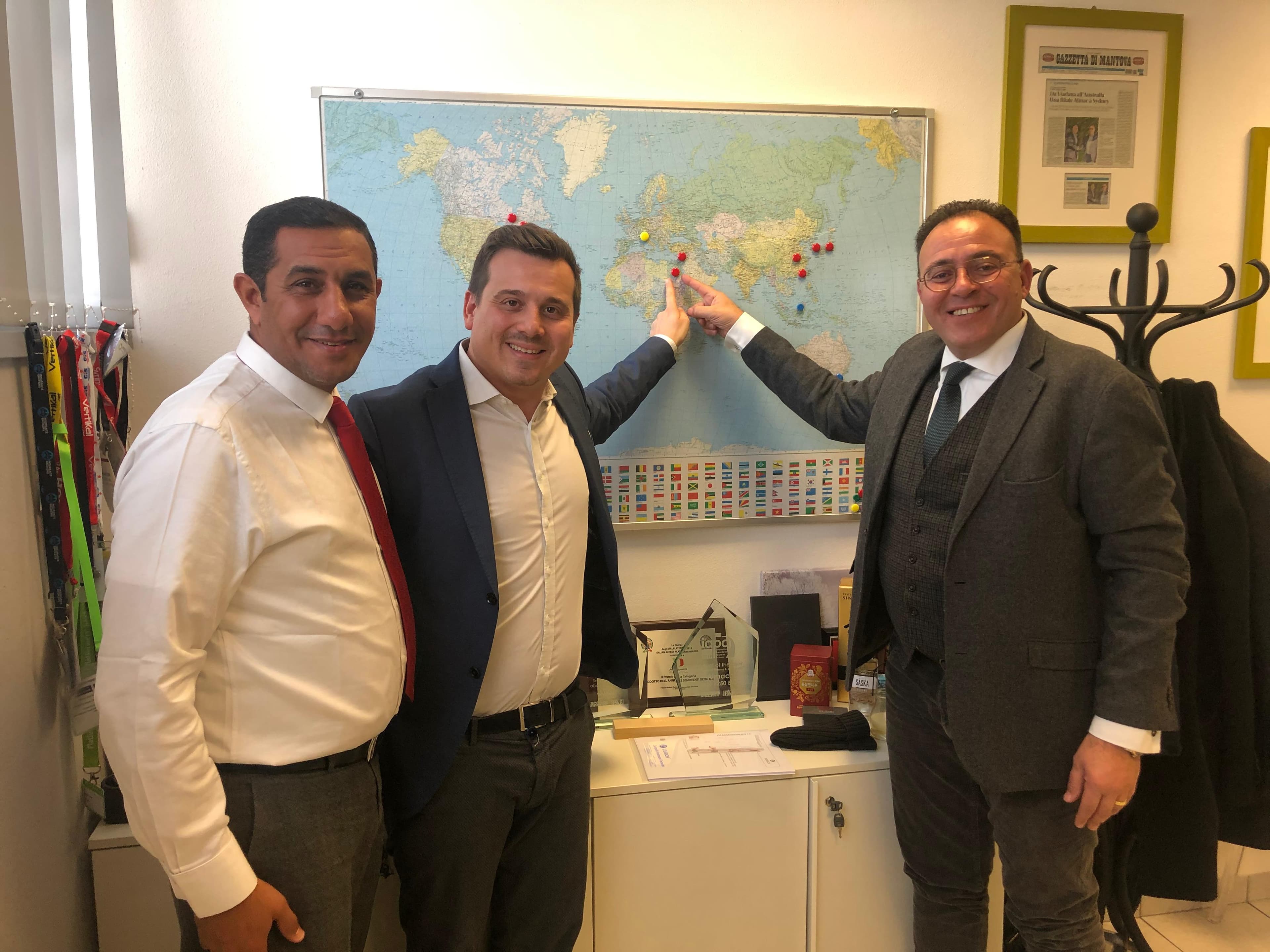 At Almacrawler Factory in Italy