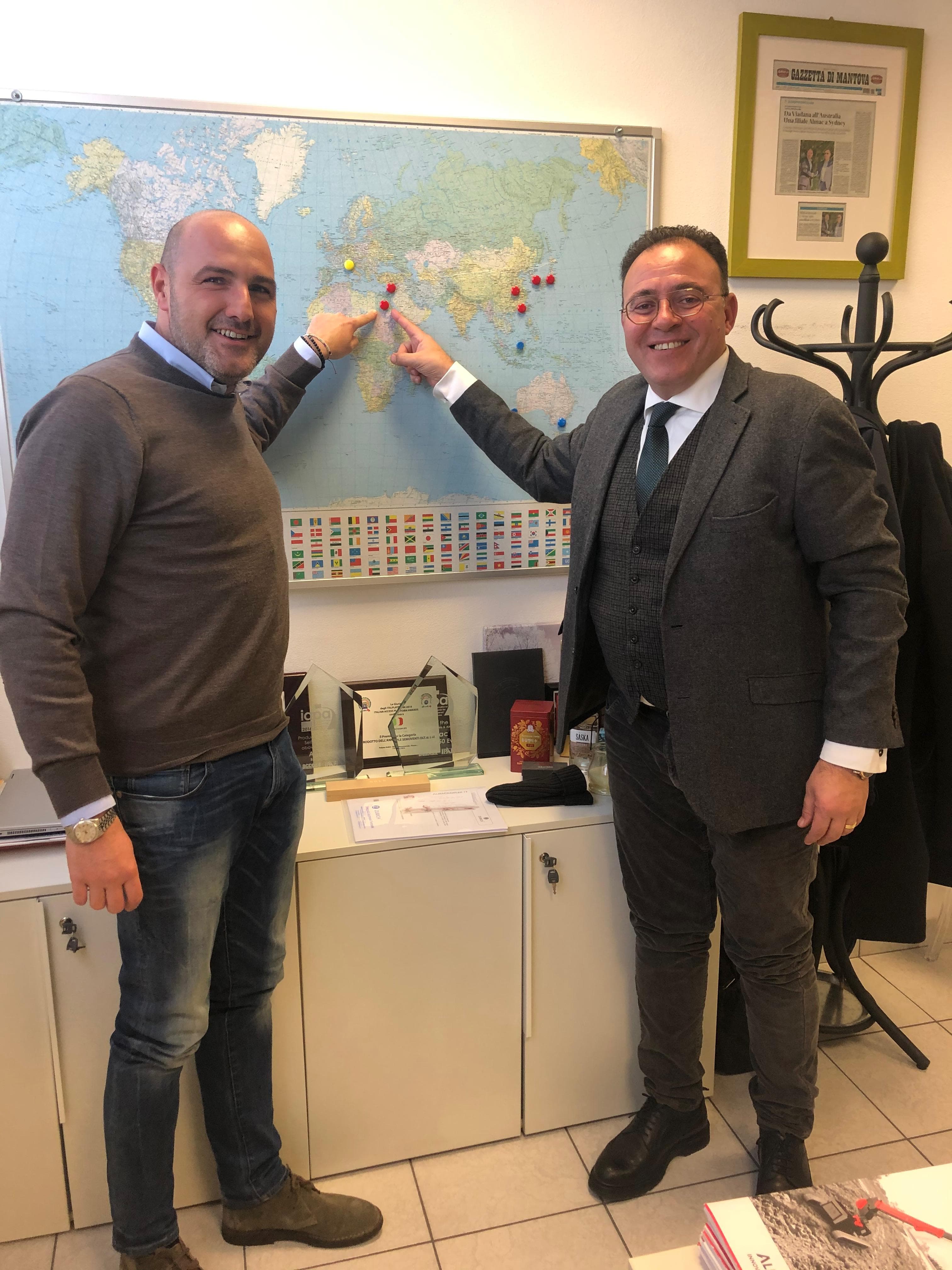 At Almacrawler Factory in Italy